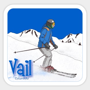 Ski Vail, Colorado Sticker